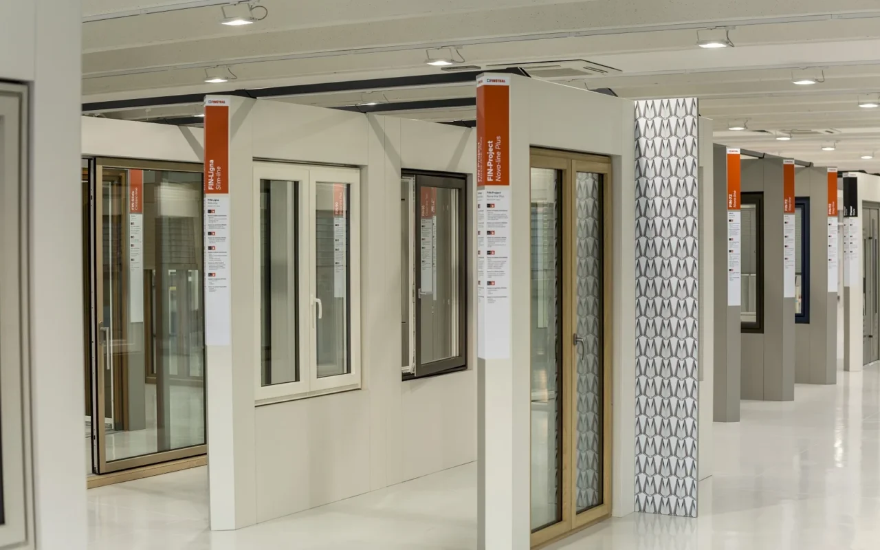 Showroom Saggese dedicato a infissi e serramenti