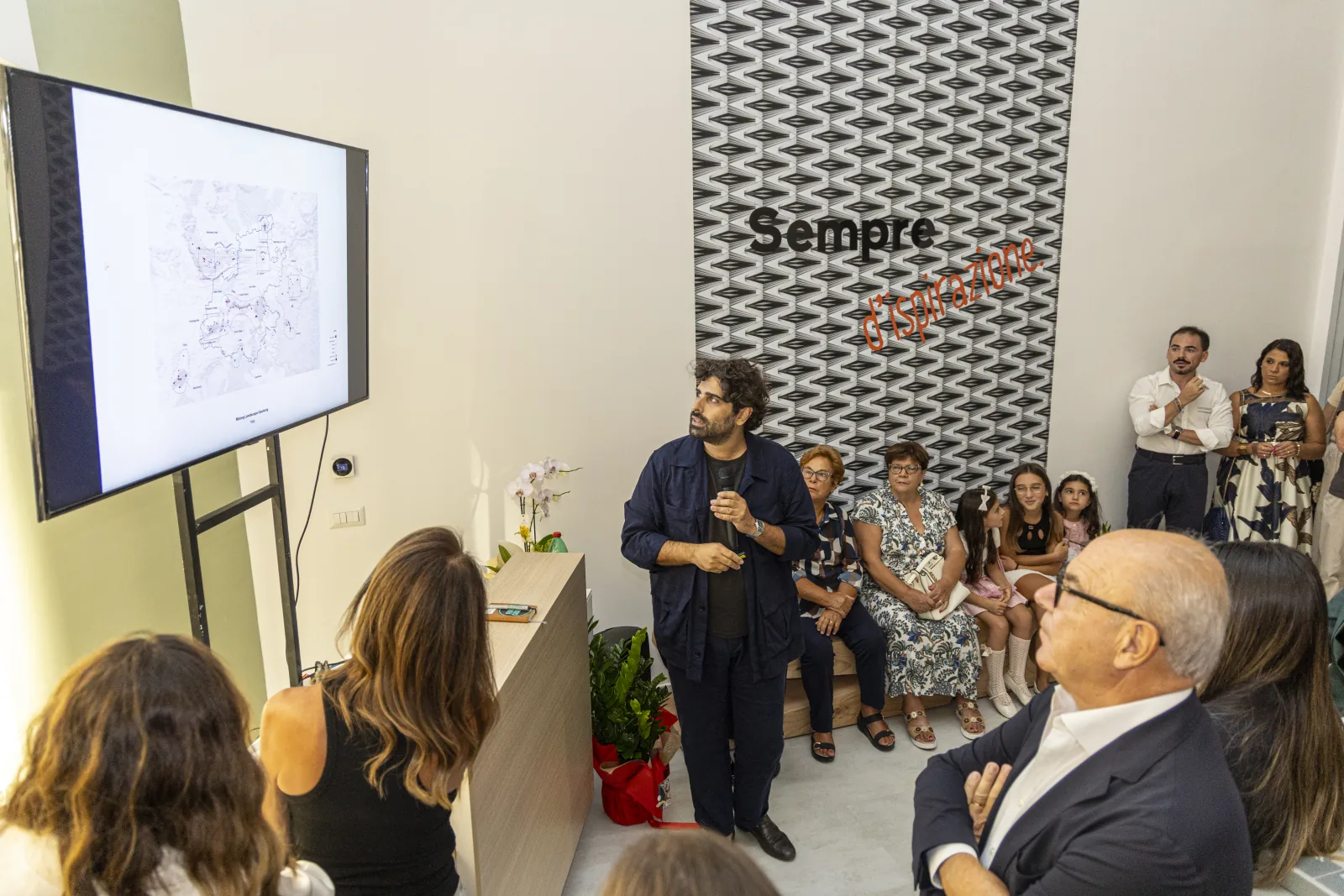 Proiezione durante la Salerno Design Week del 19 settembre 2026