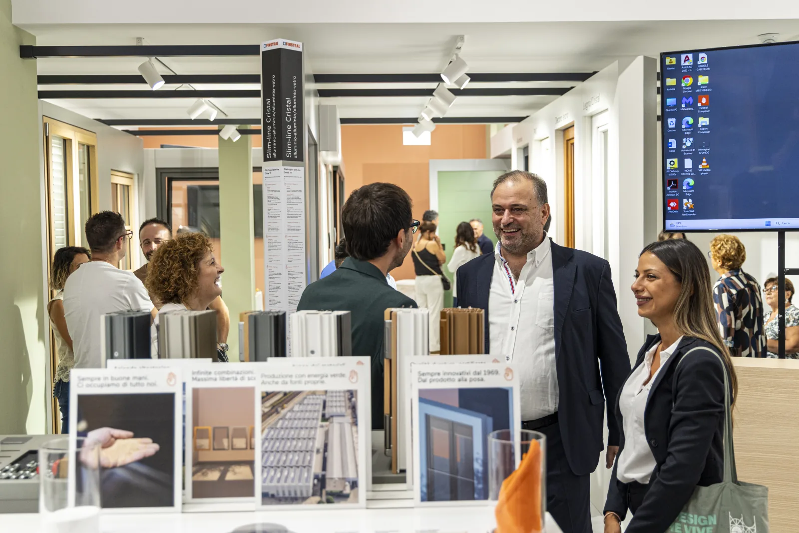 Visita dell esposizione durante l inaugurazione del 19 settembre 2026